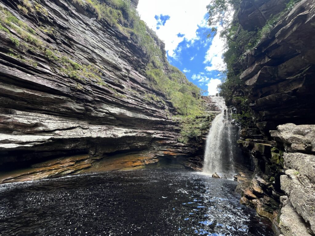 Cachoeira do Sossego na Chapada Diamantina.